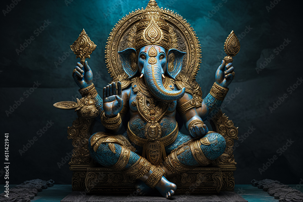 Fototapeta premium statue of ganesha