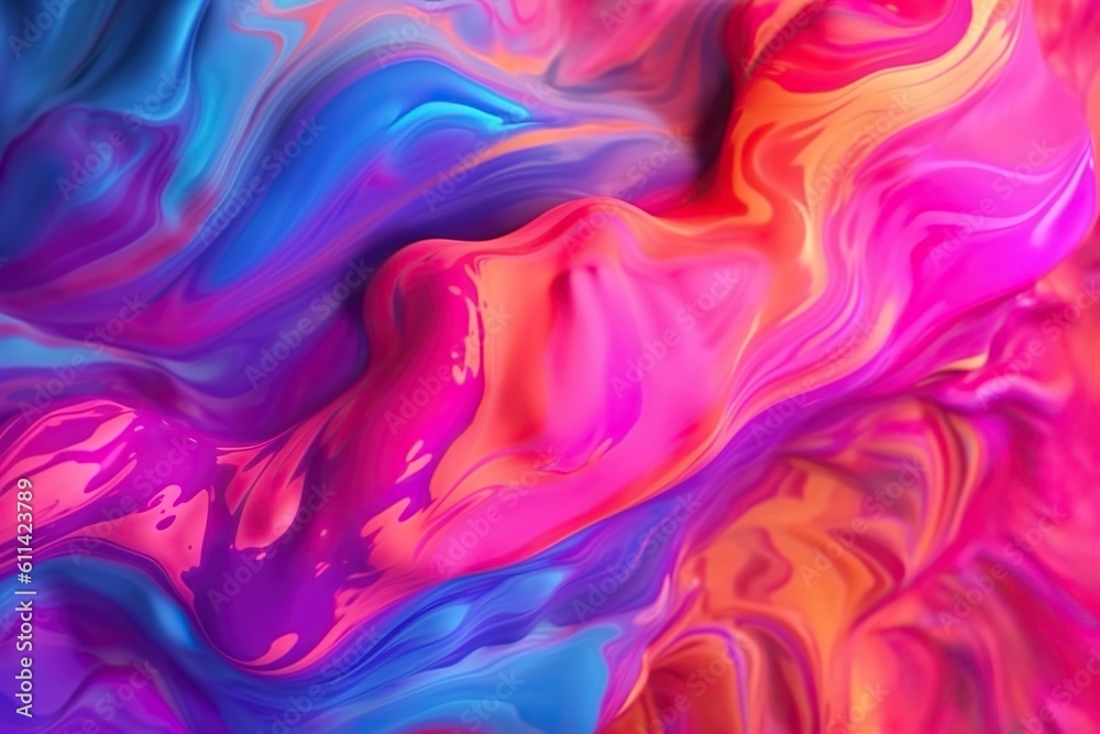 magenta liqud color gradient, fluid gradient abstract wallpaper