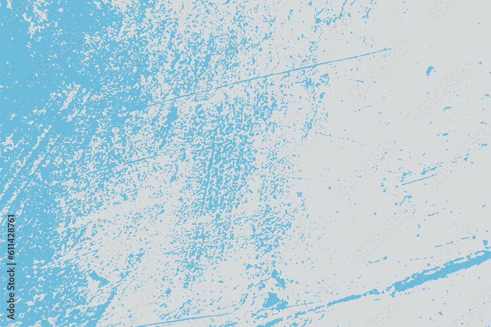 Fototapeta premium Blue Grunge Aged Background For Vintage Design