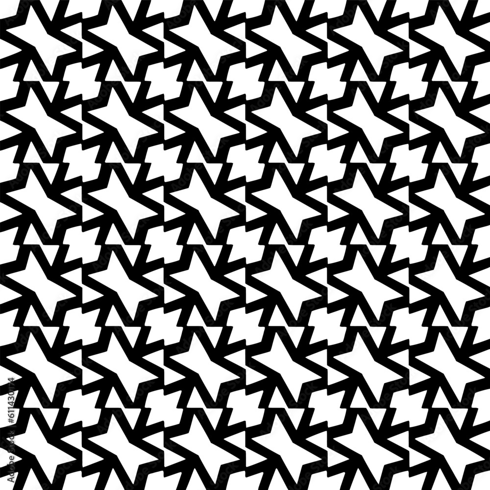 Seamless diagonal pattern. Repeat decorative design.Abstract texture for textile, fabric, wallpaper, wrapping paper. Black and white wallpaper.