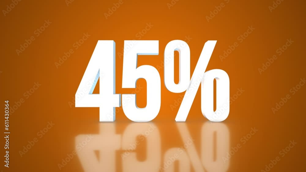 % 3D Text spinning on an orange background. 360 Degree rotation. Looped video. 4K % 3D Text spinning on an orange background. 360 Degree rotation. Looped video. 4K