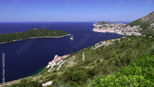 Dubrovnik on a summer sunny day