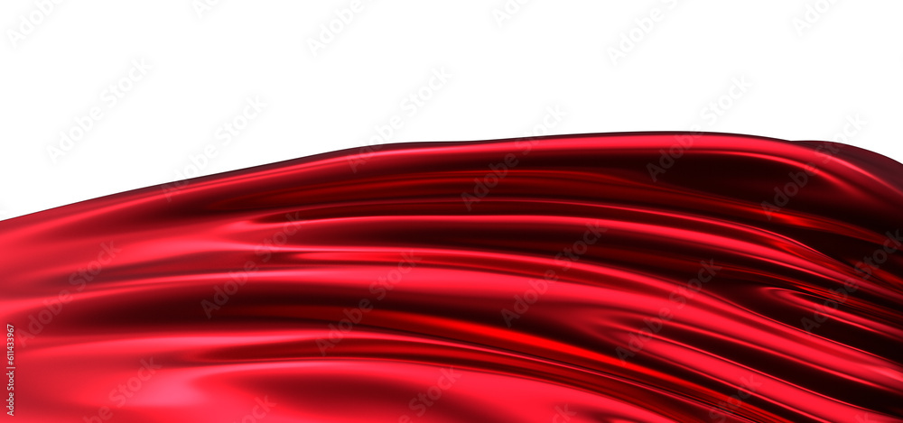 3d render of abstract red cloth falling. Silk drapery flies away. 3d render of abstract red cloth falling. Silk drapery flies away.