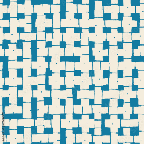 Seamless pattern. Hand drawn patterns inspired by the rich colors of natural dyes, organic and geometric shapes, vintage charm with a modern touch For wrapping paper, other design projects