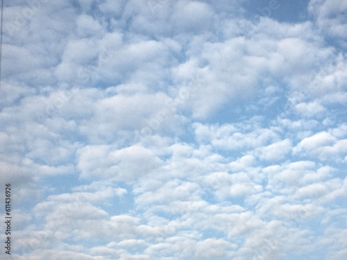 blue sky with clouds