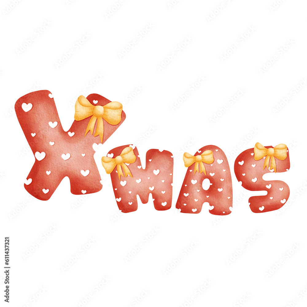 Christmas gift box font Christmas gift box font