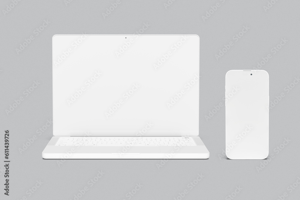 Multi device blank mockup