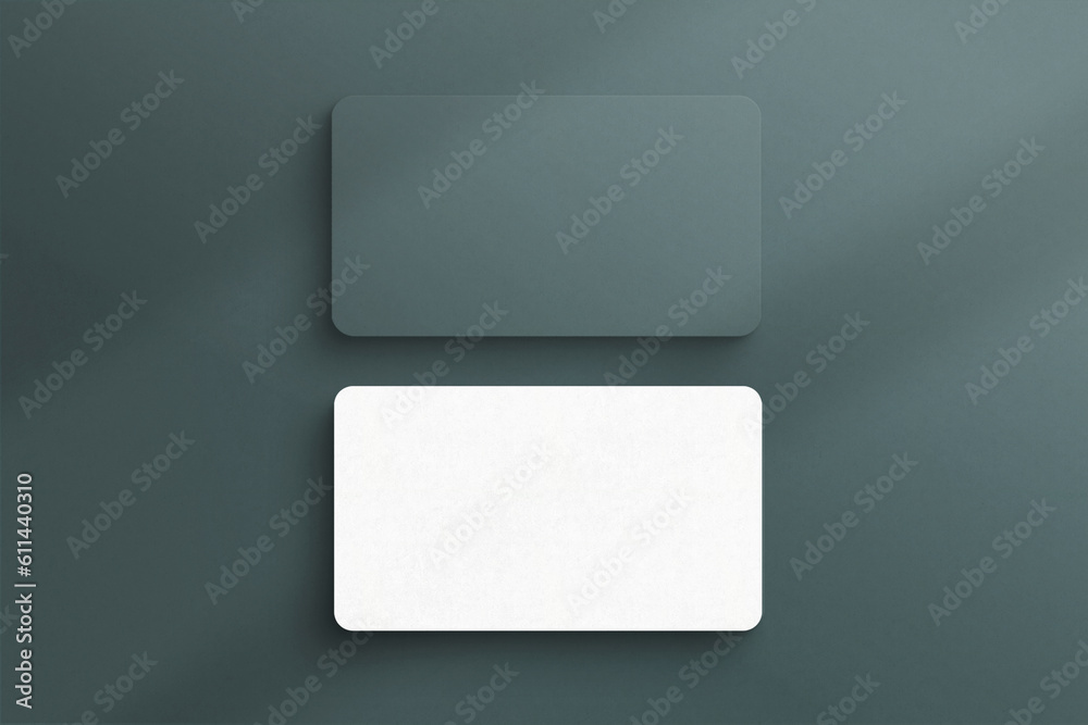 Modern business card mockup template with clipping path. Mock-up design for presentation branding, corporate identity, advertising, personal, stationery, graphic designers presentations. 3d Rendering. Modern business card mockup template with clipping path. Mock-up design for presentation branding, corporate identity, advertising, personal, stationery, graphic designers presentations. 3d Rendering.