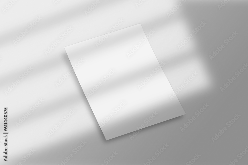 Realistic top view cover portrait A4 or A5 magazine or brochure booklet for stationery and branding. Mockup template with isolated on light shadow overlay. 3D Rendering to place your design. Realistic top view cover portrait A4 or A5 magazine or brochure booklet for stationery and branding. Mockup template with isolated on light shadow overlay. 3D Rendering to place your design.