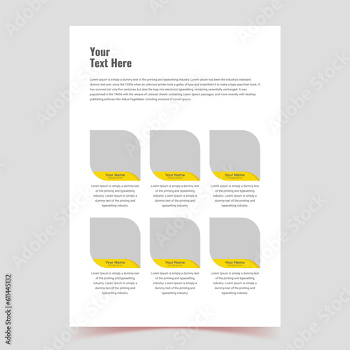 brochure, template,  medica, cover, vector, banner, clean brochure template with minimalist concept and modern style use for business proposal and annual report, flyer design, book cover
