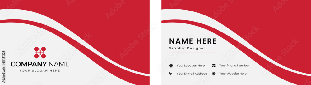 Typography-Focused Business Card Design Typography-Focused Business Card Design