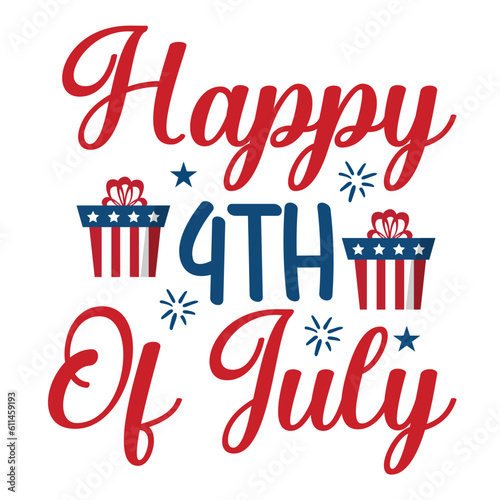 4th july shirt design Print template happy independence day American typography design.