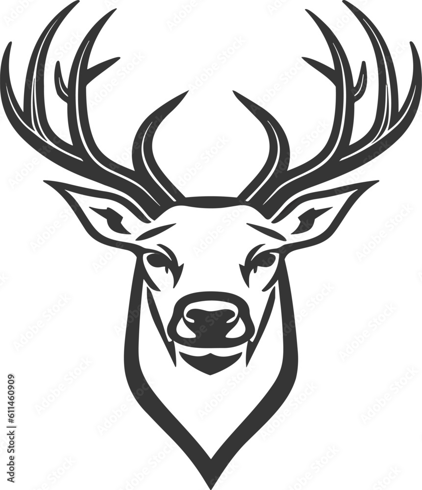 Naklejka premium Unveiling the Intricate Beauty and Evolutionary Marvels of Deer