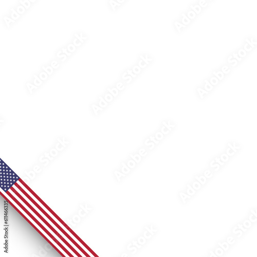 american flag ribbon 