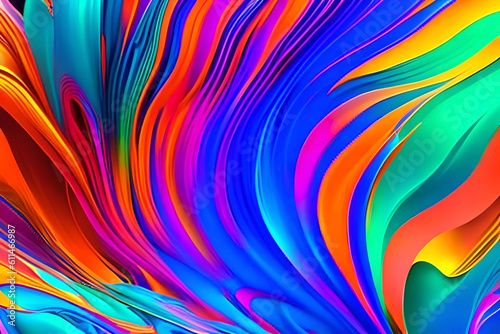  abstract background with vibrant colors and energetic shapes