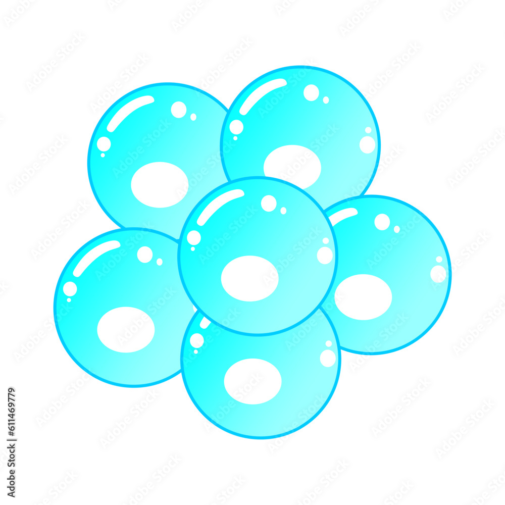 Bubbles illustration with transparent background Bubbles illustration with transparent background