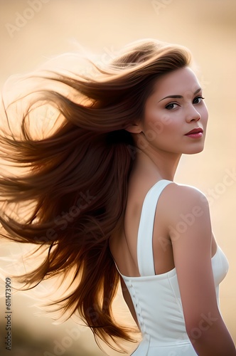 AI generated Portrait of a woman