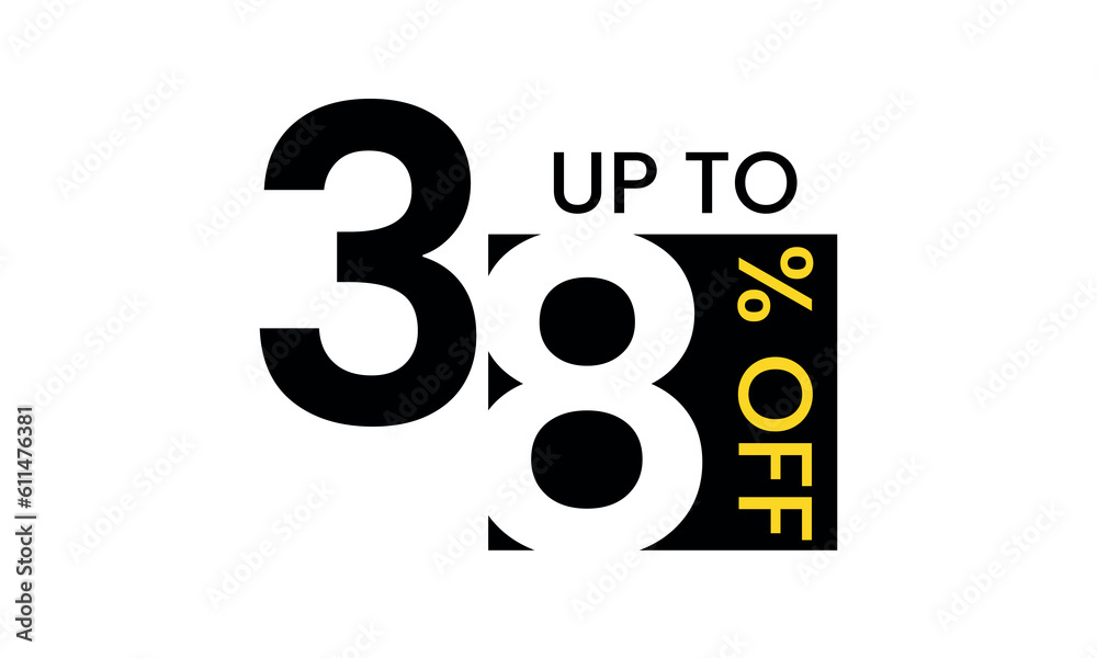 up to sale discount template, abstract 38 percent off vector, up to 38 percent discount template up to sale discount template, abstract 38 percent off vector, up to 38 percent discount template