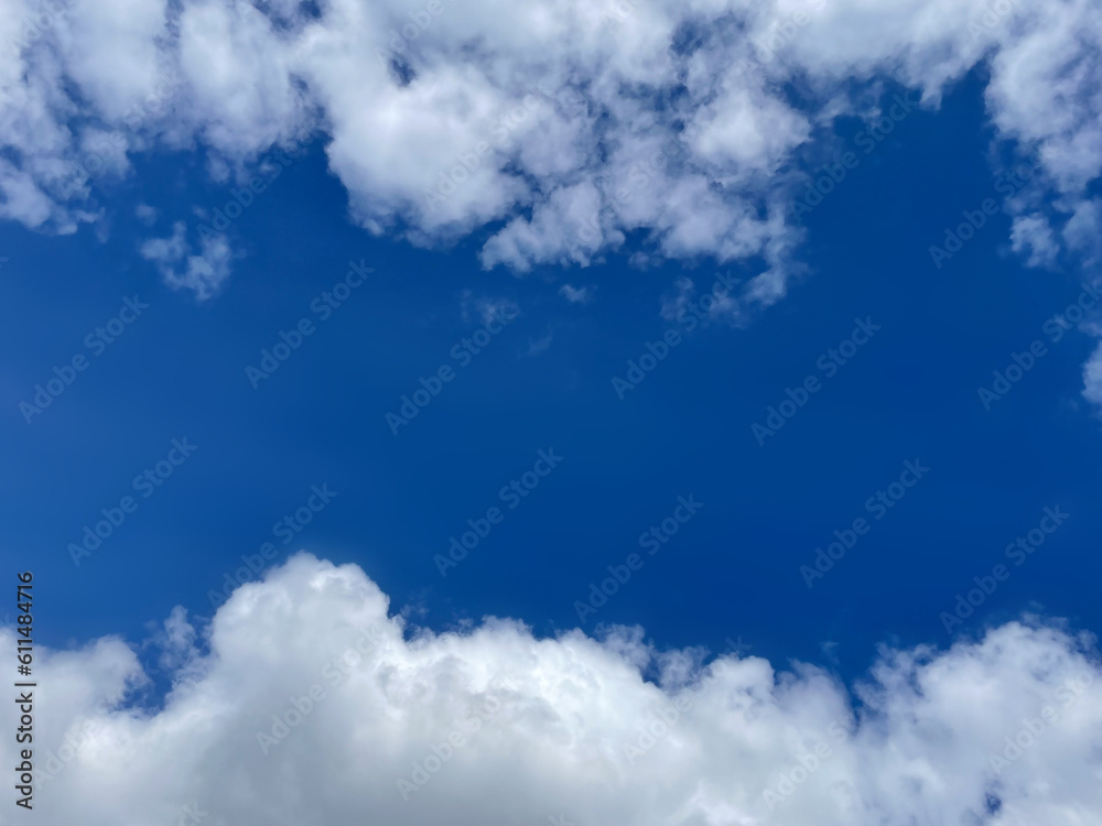 Obraz premium blue sky with clouds