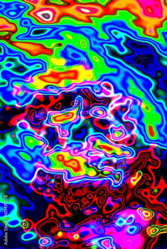 Abstract background. Multi-colored texture illustration.