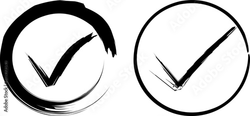 Check mark icon symbols vector. symbol for website computer and mobile vector