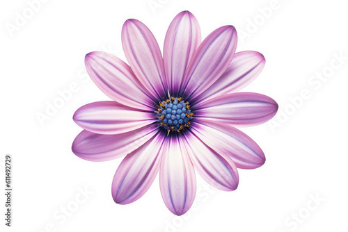 Osteospermum Flower Tropical Garden Nature on White background  HD