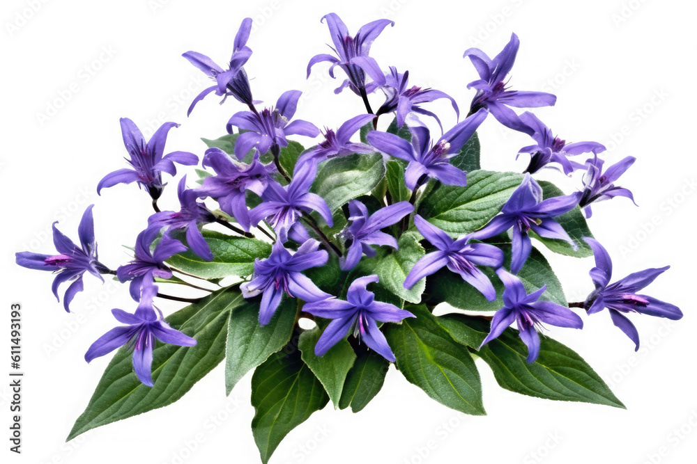 Lobelia Flower On White background, HD Lobelia Flower On White background, HD
