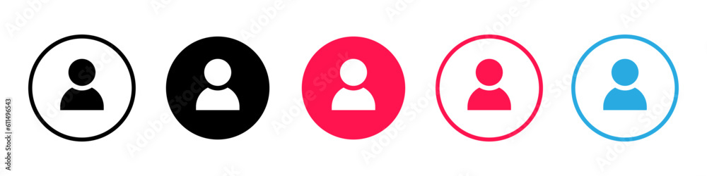 Profile photo. Profile cover. Avatar sign or button. Vector Profile photo. Profile cover. Avatar sign or button. Vector