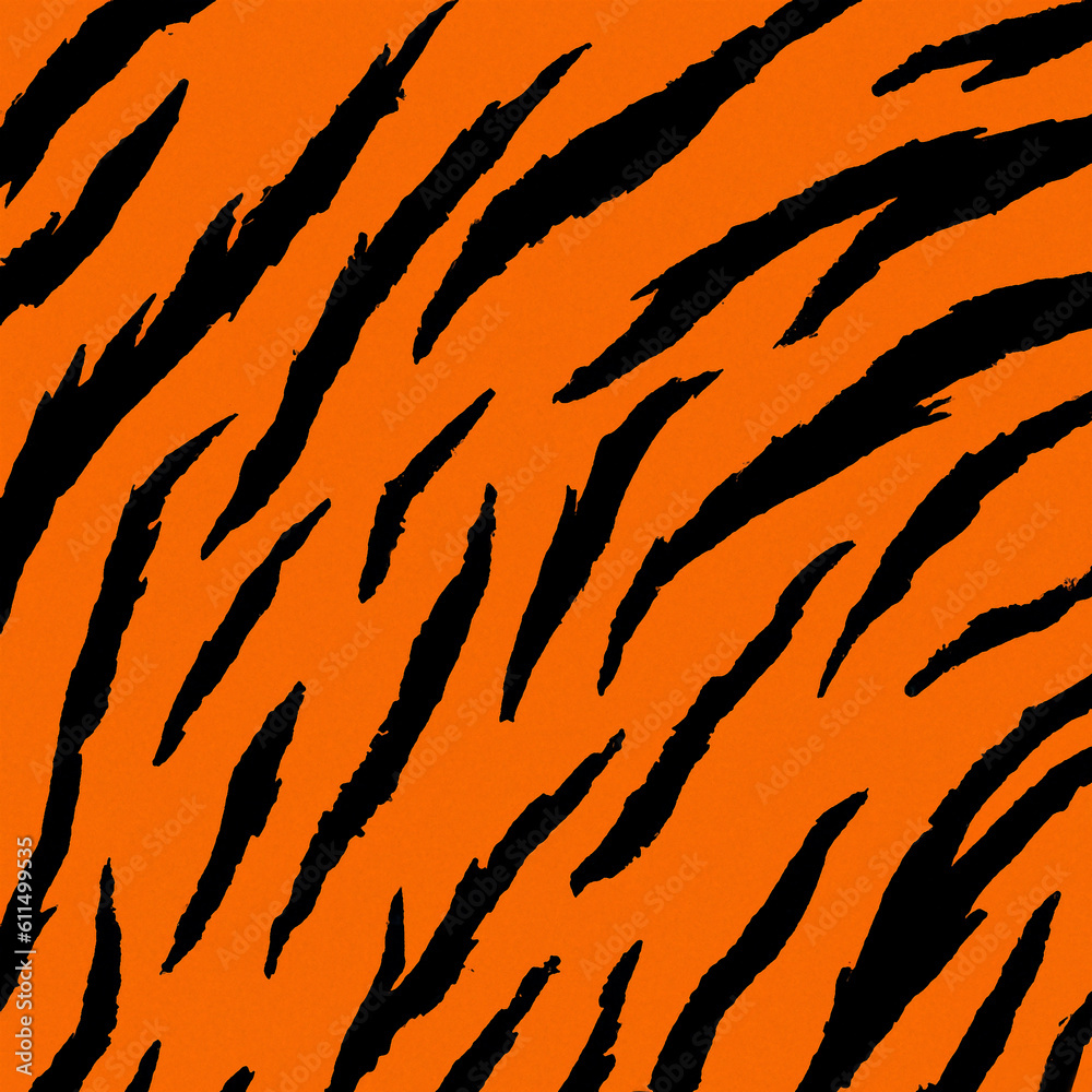 black stripes on orange abstract background generative ai black stripes on orange abstract background generative ai