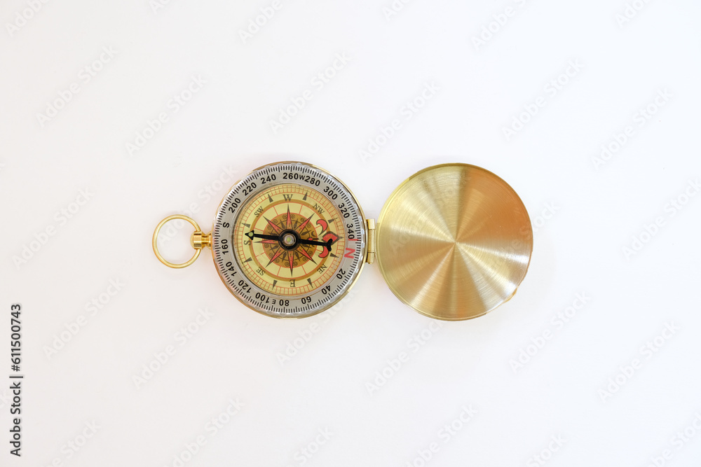 Golden Portable Compass for Adventure Golden Portable Compass for Adventure