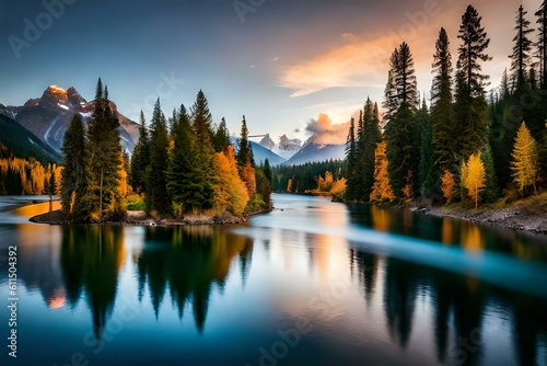 lake in autumn © Matthew