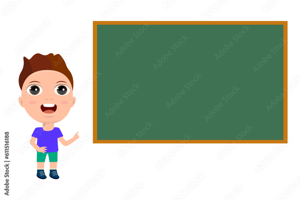 young little boy girl lesson classroom blackboard showing pointing elementary school concept design young little boy girl lesson classroom blackboard showing pointing elementary school concept design