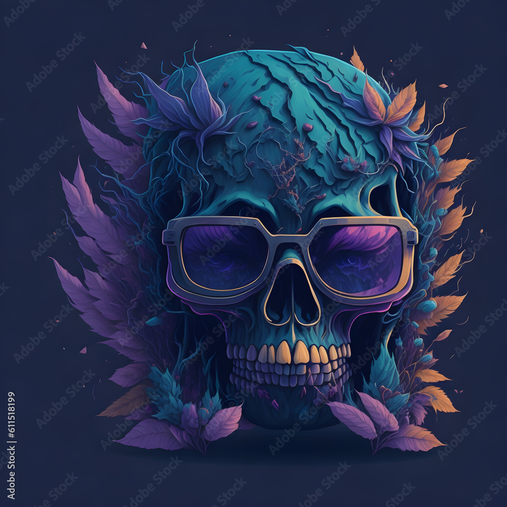 Elegant Floral Skull | High-Quality Images of Decorative Skulls with Floral Patterns for Creative Design Projects Elegant Floral Skull | High-Quality Images of Decorative Skulls with Floral Patterns for Creative Design Projects