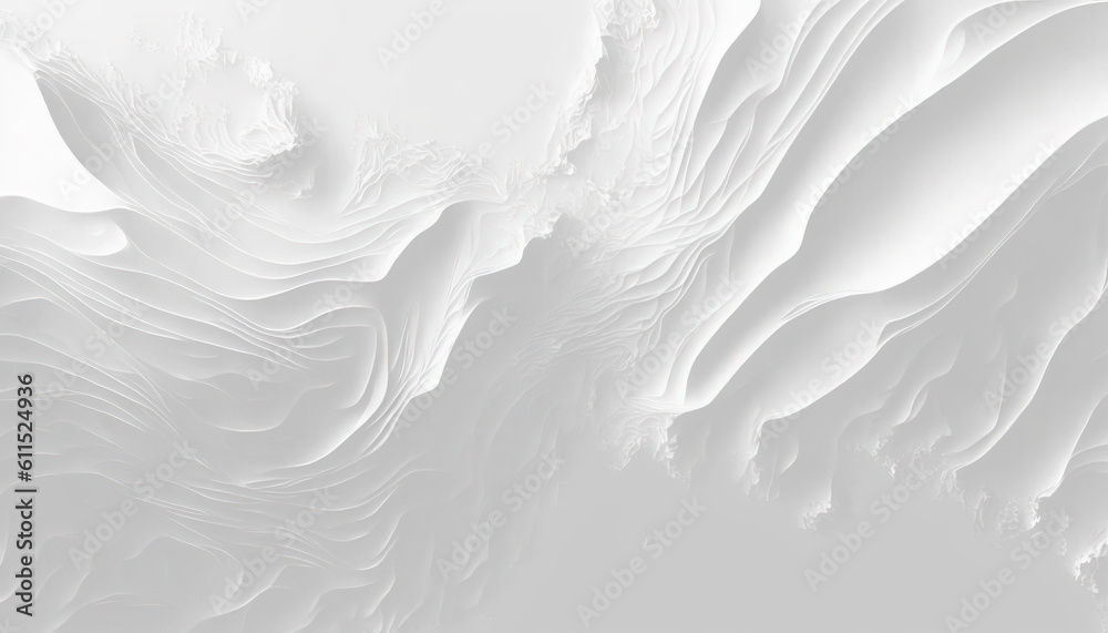 Obraz premium Abstract form material light background. AI generated