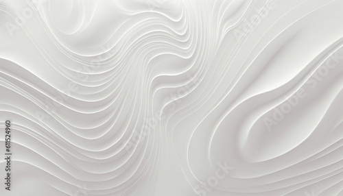 Abstract form material light background. AI generated
