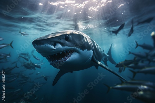 A AI generated shark © Maximilian