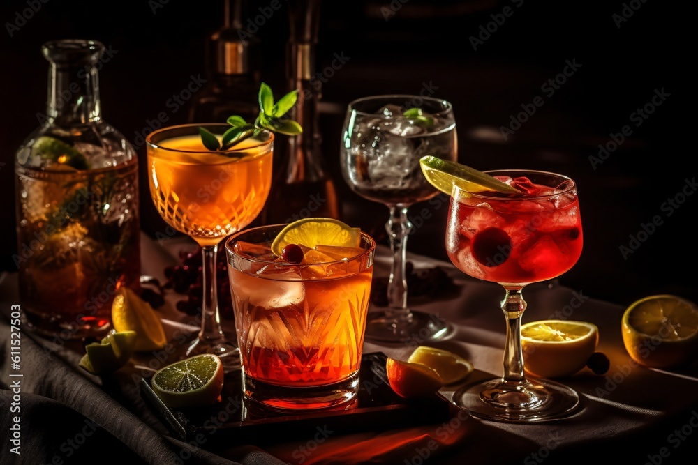 AI generatde cocktails