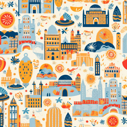 Wallpaper Mural spain travel Torontodigital.ca