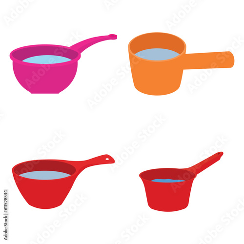water dipper icon vector