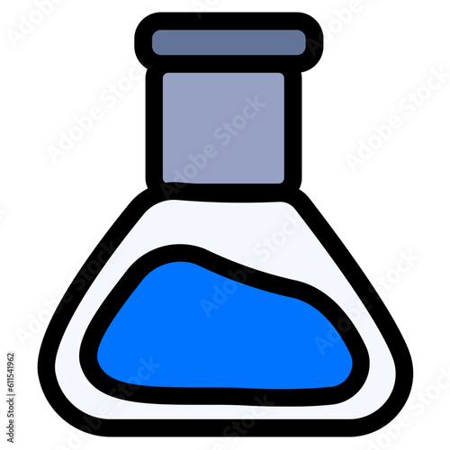 Chemistry Icon depict the world of chemistry, emphasizing scientific experimentation and analysis of substances