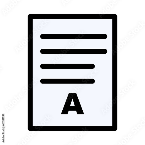 Exam Icon represent assessments and examinations, denoting evaluation, testing, and measuring knowledge and skills