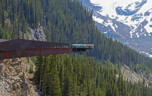 Skywalk on Icefield Parkway, Canada photo