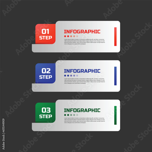 Infographic business element collection isolated
