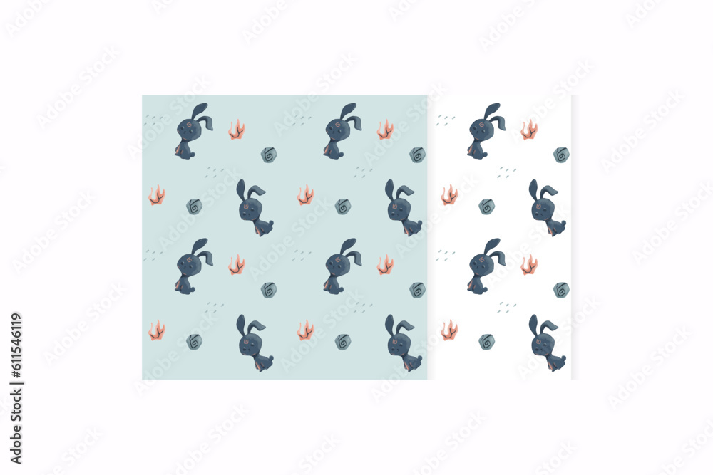 cute bunny pattern cute bunny pattern