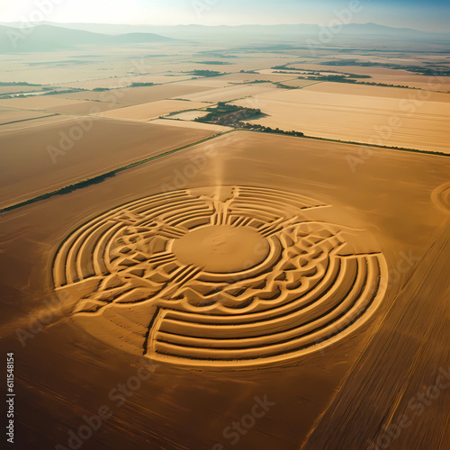 Symphonic Patterns in Wheat Fields: The Enigma of Crop Circles
