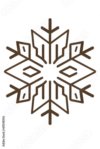Snowflakes set