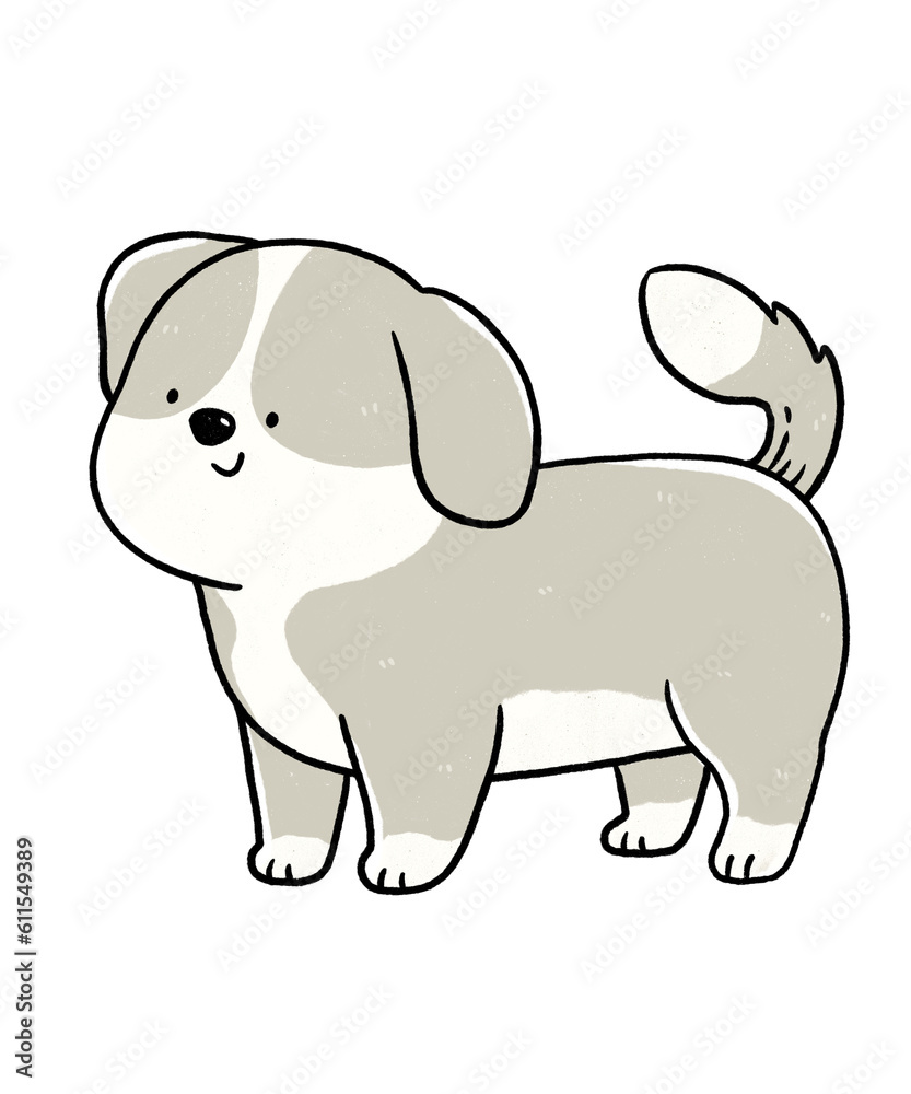 Cute dog doodle Cute dog doodle