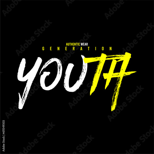 youth authentic wear generation vintage