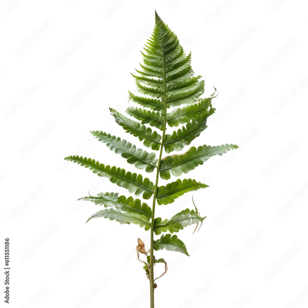 fern isolated on transparent background cutout fern isolated on transparent background cutout