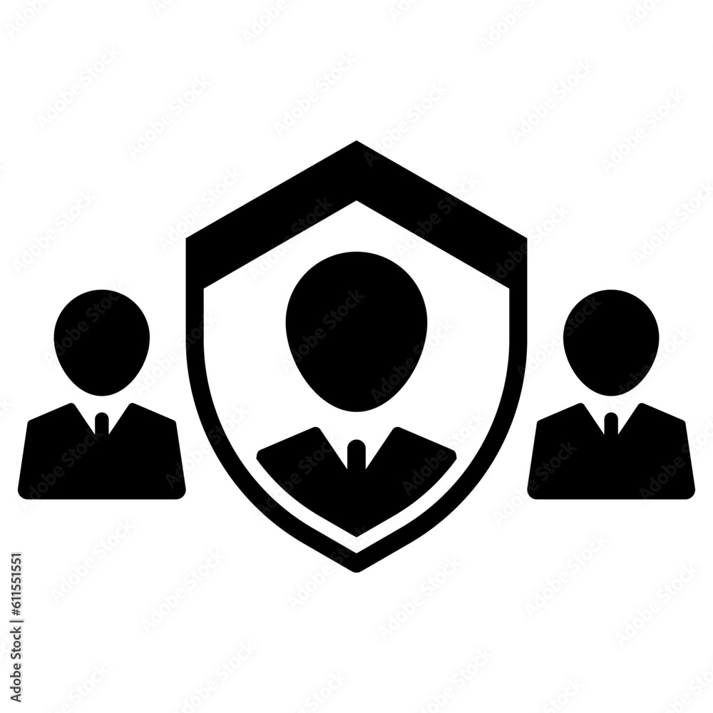Business security icon Business security icon
